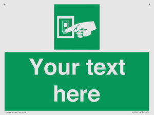 Custom Light Switch Sign